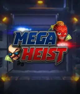 Enter the action-packed world of Mega Heist slot by Relax Gaming, featuring comedic characters ready to execute a daring robbery. This graphic captures the excitement of the heist with its dramatic logo and a shadowy vault backdrop. Perfect for fans of heist movies, delivering a gripping gaming experience. 