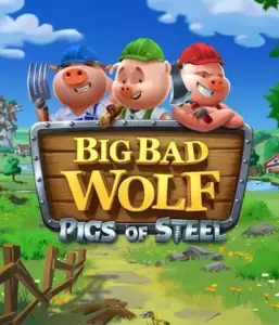 Embark on the action-packed twist of Pigs of Steel by Quickspin, highlighting cutting-edge graphics with a cyberpunk take on the classic fairy tale. Experience the three little pigs and the big bad wolf in an urban dystopia, equipped with mechanical gadgets, neon lights, and steel towers. Ideal for fans of modern retellings of classic tales with engaging gameplay mechanics and the chance for big wins.