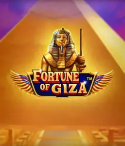 Uncover the timeless world of Fortune of Giza slot by Pragmatic Play, showcasing a stunning depiction of a Pharaoh amid the iconic pyramid backdrop. This image conveys the splendor of Egyptian culture, ideal for those interested in ancient civilizations, offering a fascinating adventure.